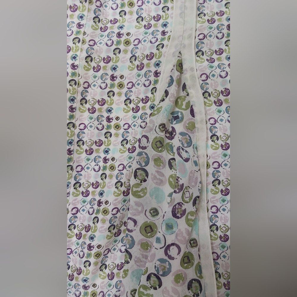 Territory Ahead pastel silk skirt